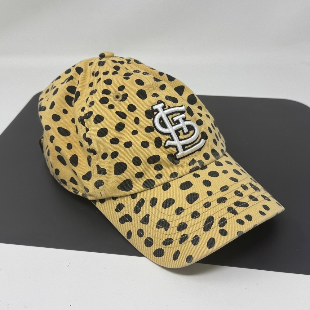 St Louis Cardinals Womens Cheetah Leopard Spots Bush Stadium Baseball Cap